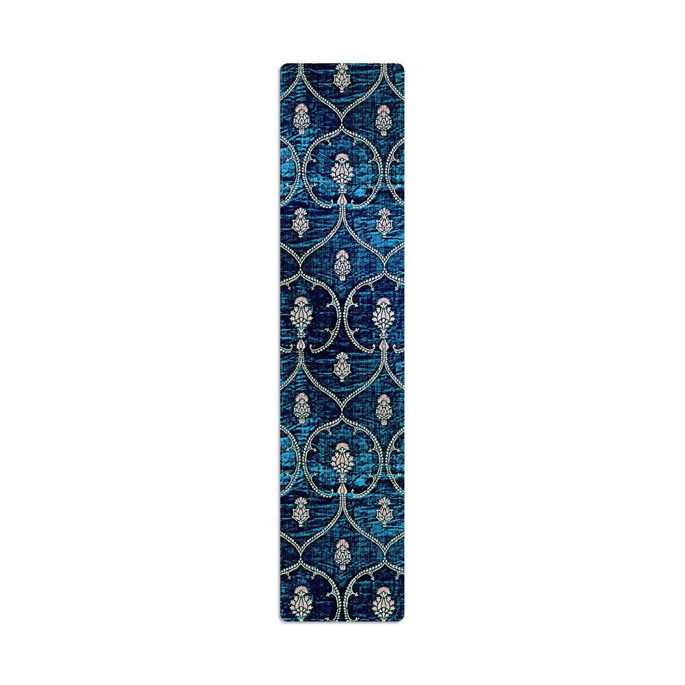 Blue, Bookmark, Art & School, Paperblanks, Bookmark, Blue Velvet, 759729